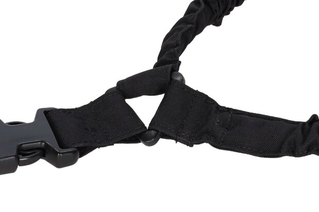 1-punktowy pas nośny SATAC Bungee typ 1 Czarny