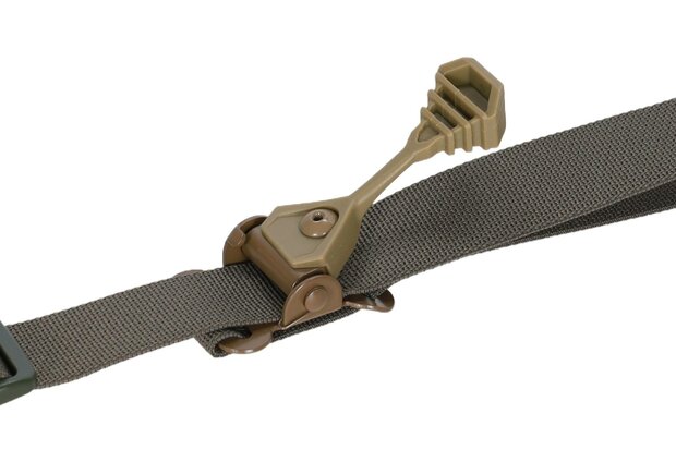 SATAC advanced carrying belt with adjustment buckle od green