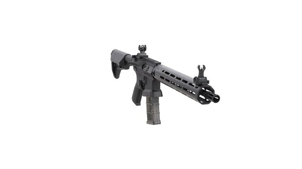 KING ARMS  x Lancer Systems  L15 LCH7 12" Real Carbon Zwart