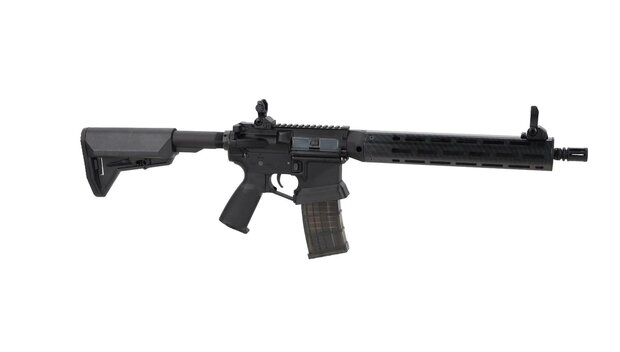 KING ARMS  x Lancer Systems L15 LCH7 12" Faux Carbon Zwart