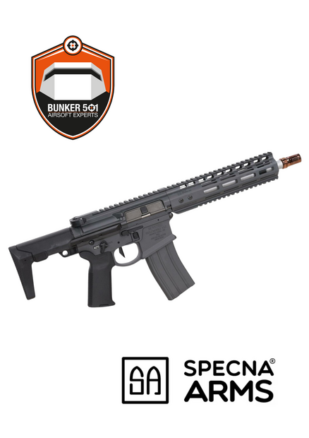 NOVESKE GBBR Ghetto Blaster NHR-9 10.5" MWS Gen.2 carbine Grijs