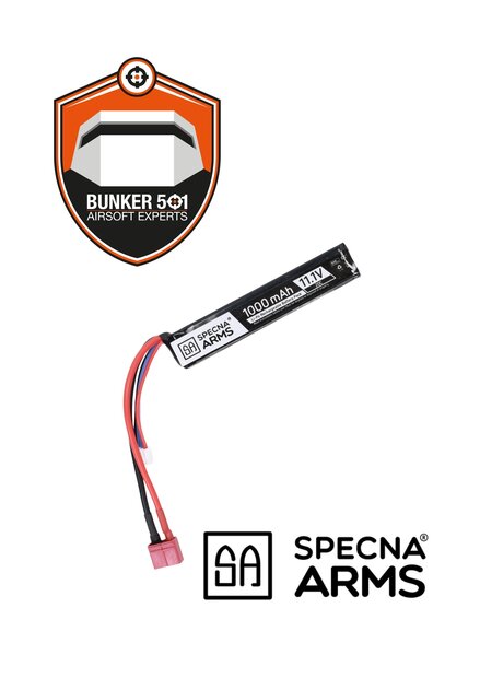 SPECNA ARMS 11.1V 1000mAh 20C Lipo (Deans)