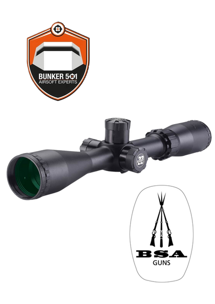 BSA Rifle Scope Visor Sweet 22 Range 39X40SP