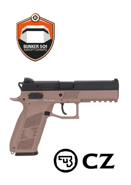 CZ P-09 Pistol  - Half-Dark Earth