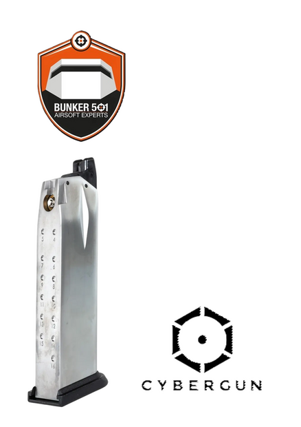 CYBERGUN Green Gas 25-BB  x Springfield Armory magazine for 4.5'' XDM 