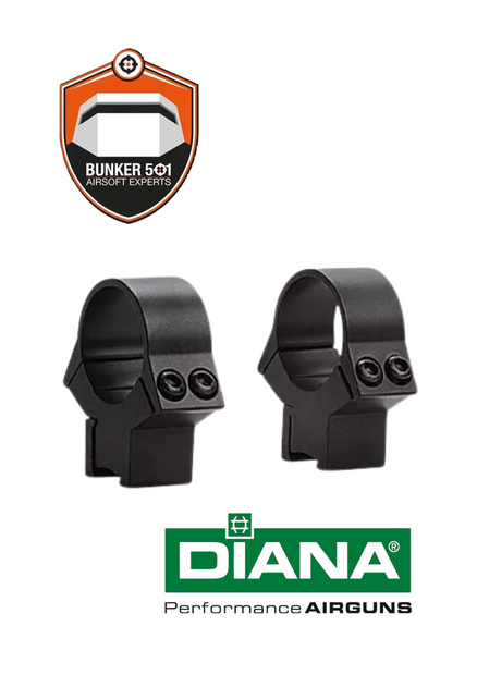 DIANA 2 Piece 11mm Mount 25.40 mm / 1 inch 