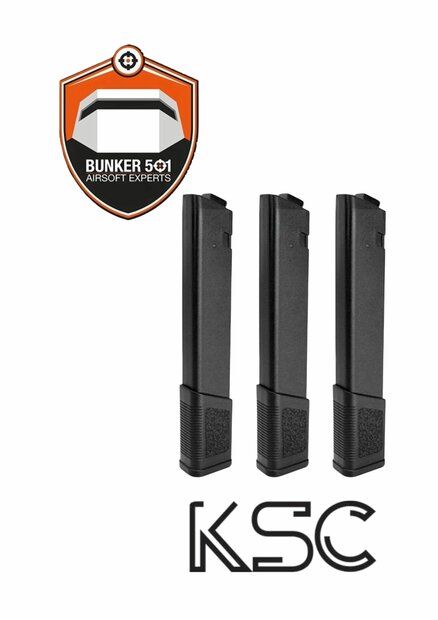 KSC STRAC TEG AEG 120 roundsmagazine 3 pack