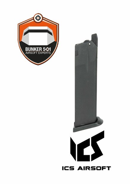 ICS Long 23rd green gas magazine for BLE-XMK 