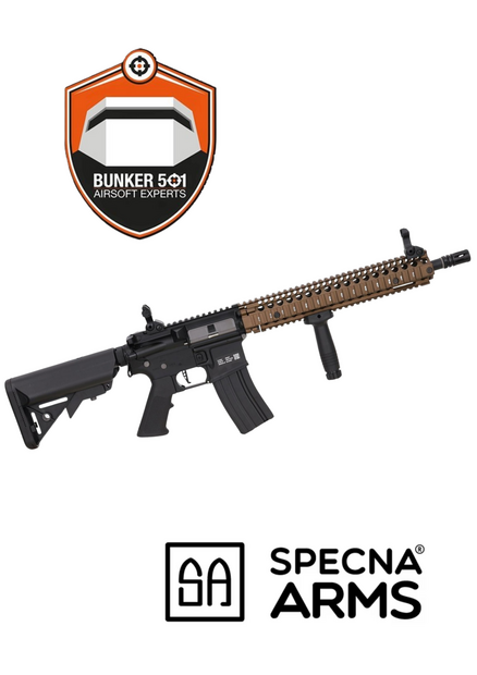 SPECNA ARMS MK18 SA-P26 PRIME BLDC AEG 14.5" &ndash; Chaos Bronze