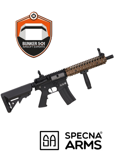 SPECNA ARMS Colt MK18 SA-E19 EDGE Gen.2 AEG 10.5" &ndash; Chaos Bronze