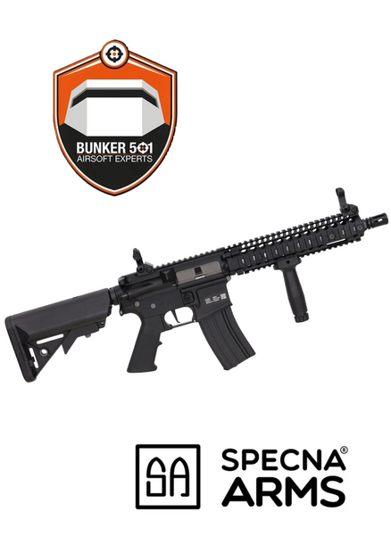 SPECNA ARMS Colt Daniel Defense MK18 SA-E19 EDGE Gen.2 AEG 10.5" &ndash; Black