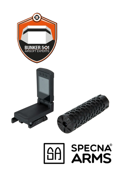 SPECNA ARMS Tracer Suppressor with Chronograph and STAGE&trade; System Monitor