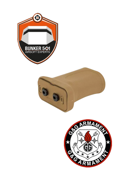 G&amp;G Forward Grip voor G&amp;G Keymod Handguard (Tan) 