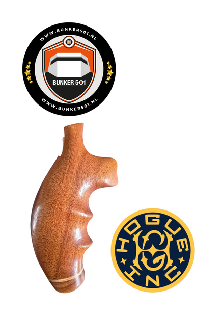 HOGUE GRIP 19220 S&amp;W K or L Rd. Goncalo Alves Stripe Cap