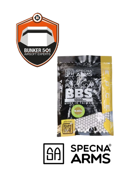 SPECNA ARMS 0.43g EDGE ULTRA Bio BBs 1000 pcs 