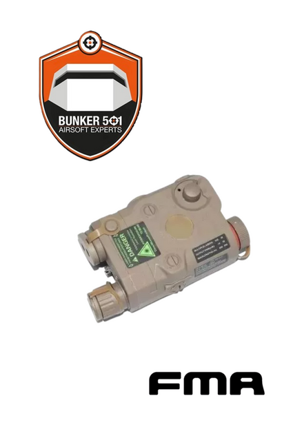 FMA AN/PEQ 15 battery case -  tan