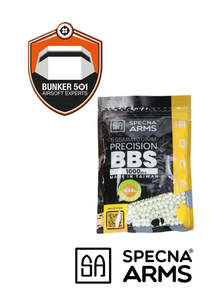 SPECNA ARMS  0.30g EDGE ULTRA&trade; BIO Tracer BBs 1000 pcs