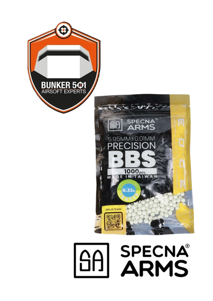 SPECNA ARMS  0.32g EDGE ULTRA&trade; BIO Tracer BBs 1000 pcs