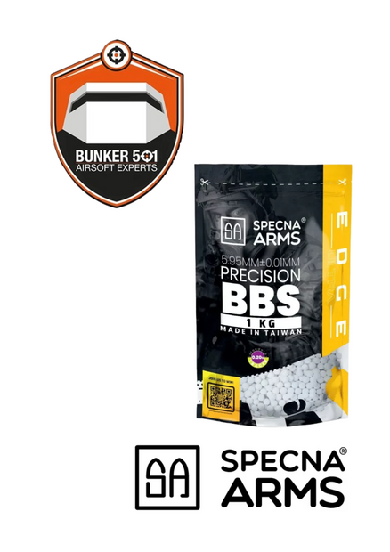 SPECNA ARMS  EDGE ULTRA&trade; Tracer 0.20g precision BBs - 1 kg - green