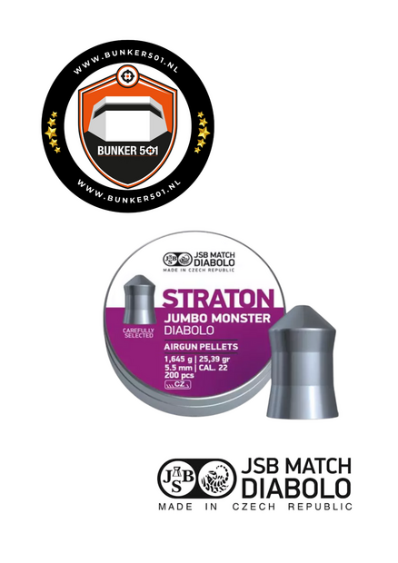 JSB Diabolo Straton Jumbo Monster .22 / 5.5mm