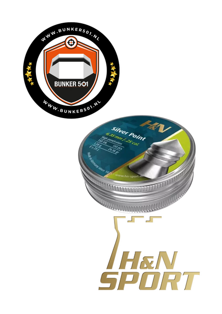 H&amp;N Silver Point 6,35/.25