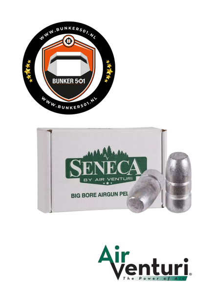 AIR VENTURI .45 Cal Big Bore Airgun Pellets 411 Grain Flat Point