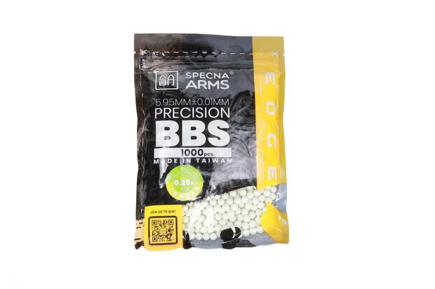 SPECNA ARMS  0.25g EDGE ULTRA&trade; BIO Tracer BBs 1000 